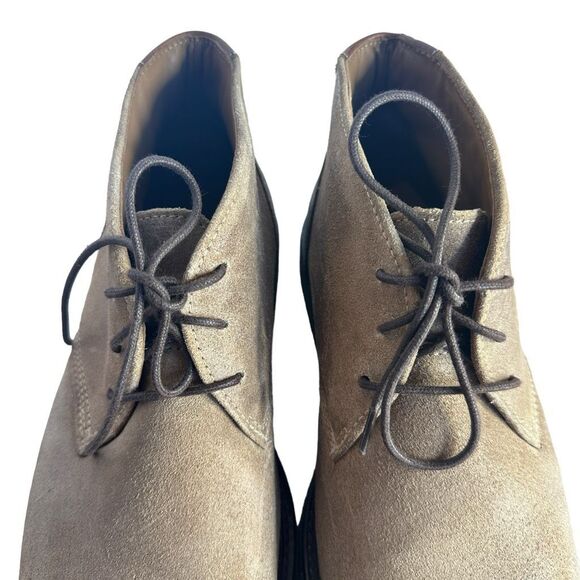 Johnston & Murphy Copeland Chukka Leather Lace Up Boot Shoe Size 8.5 Men's Suede - Picture 6 of 9